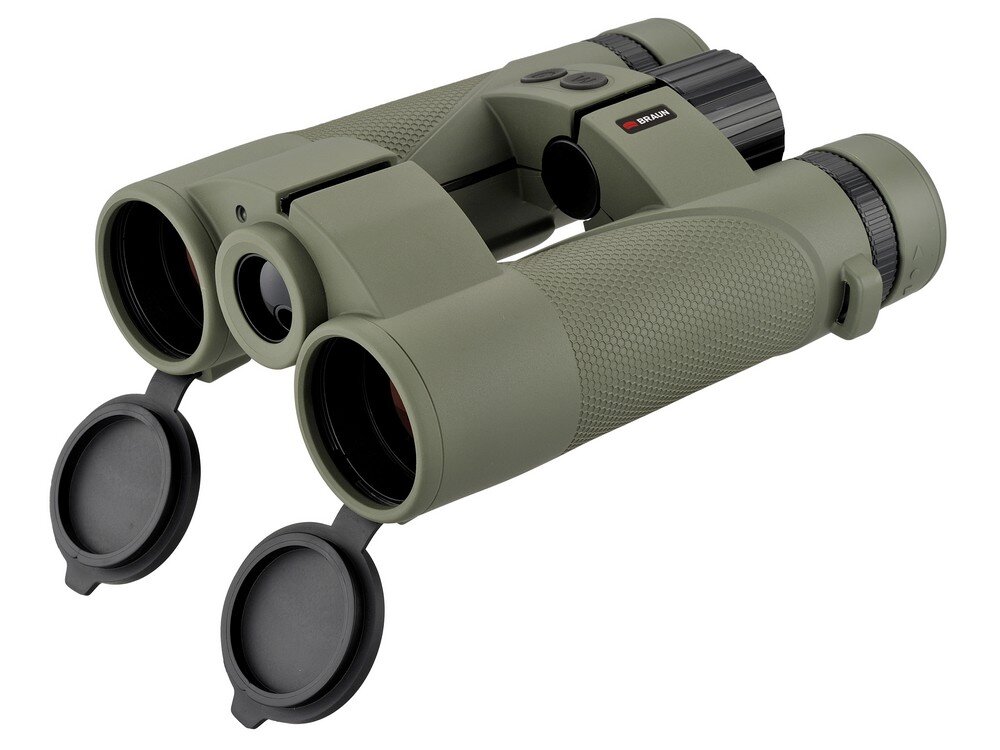 BRAUN 10X42 LRF lornetka z dalmierzem laserowym 10x42 obserwacja przyrody pomiar odległości
