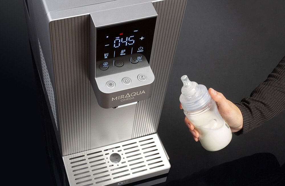 Dystrybutor Wody Opus Miraqua Omega 2 przygotowywanie mleka modyfikowanego