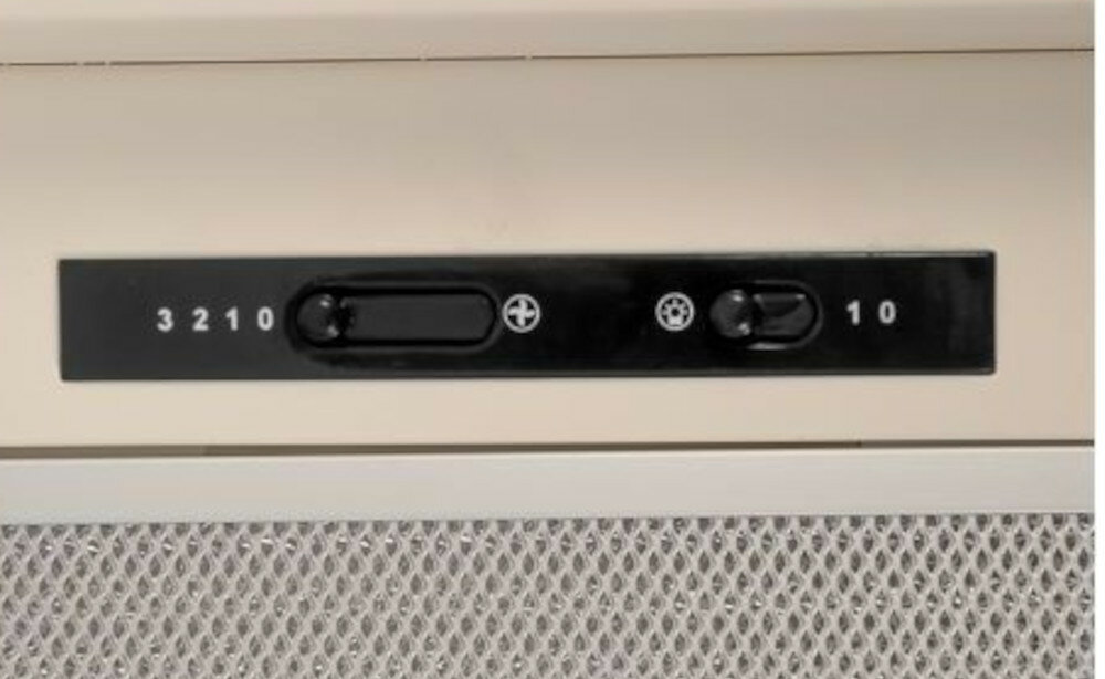 Okap VDB Inka 50 Olcha miodowa obsługa sterowanie