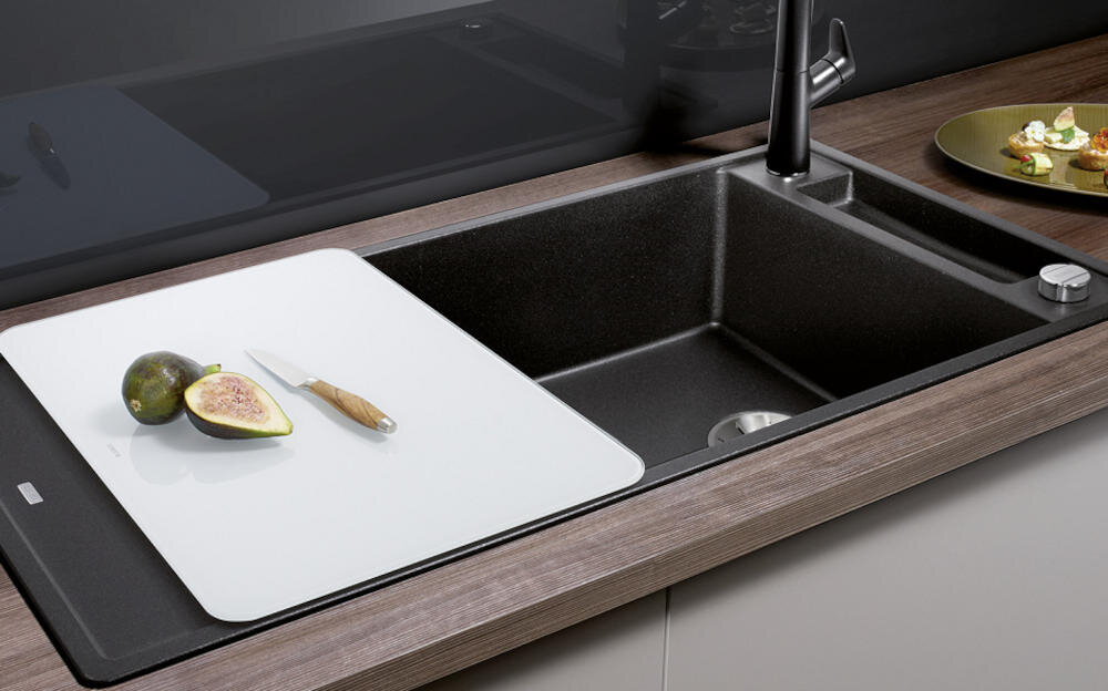 BLANCO zlewozmywak przestrzeń funkcjonalność szyny