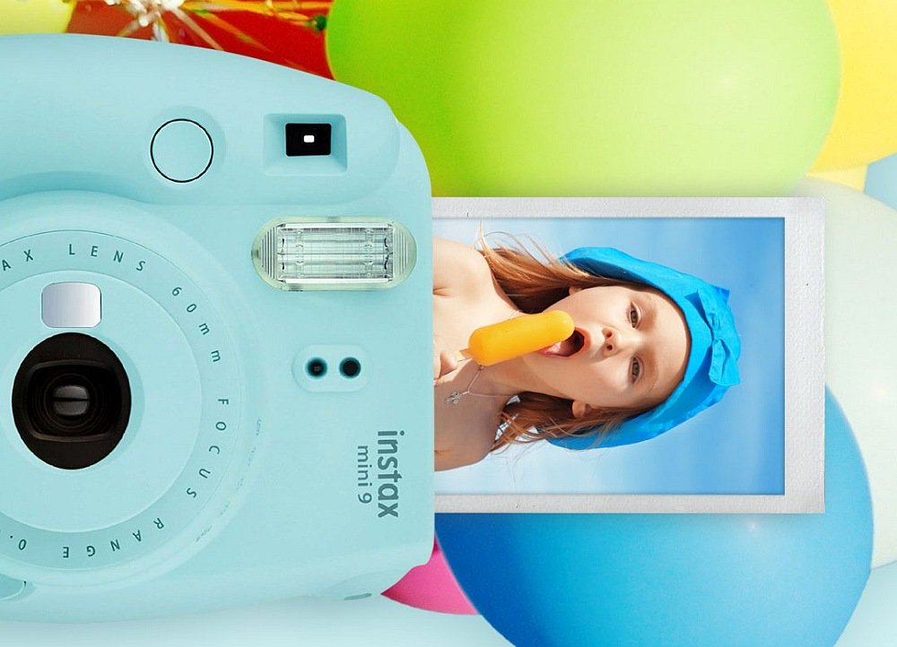 Aparat FUJIFILM Instax Mini 9 portrety ogniskowa obiektyw