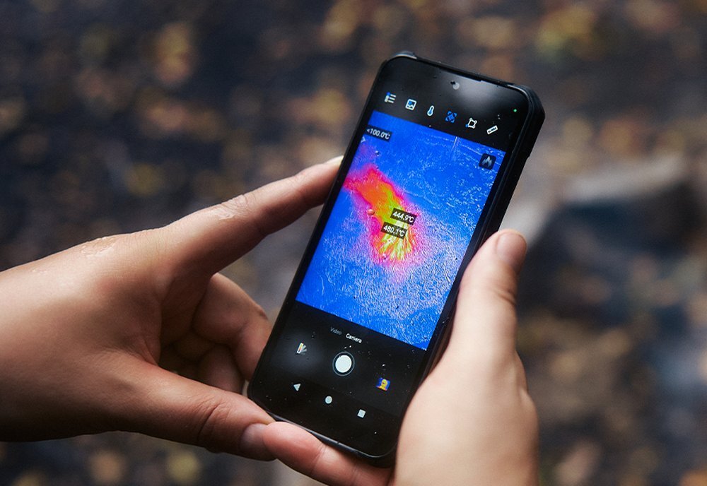 Smartfon MYPHONE Hammer Construction 2 5G Thermal Military Edition termowizja 