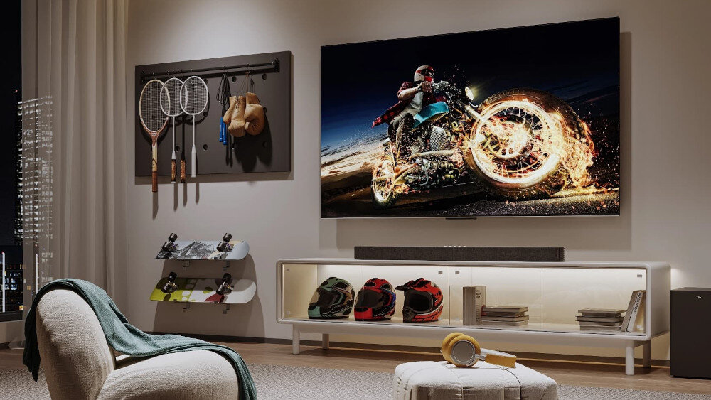 Telewizor TCL LED C745  - design