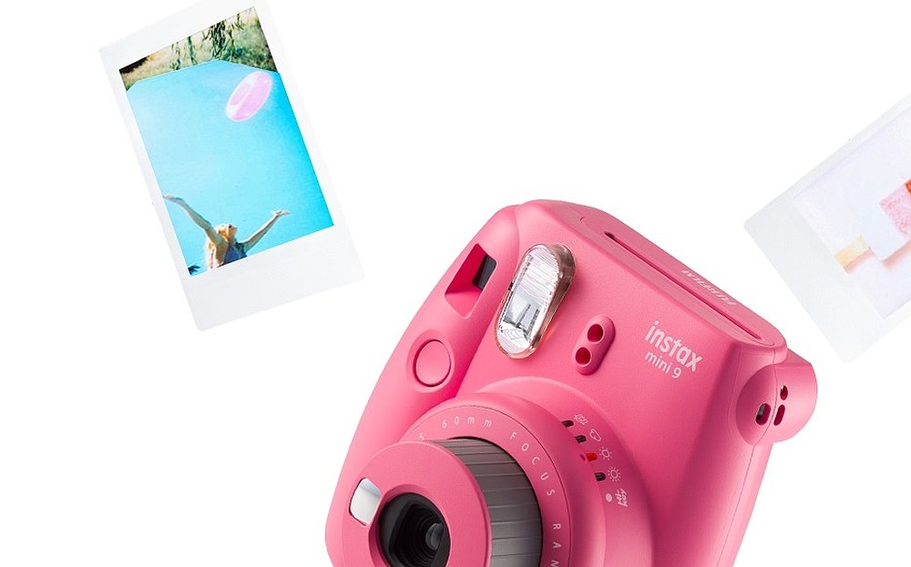 Aparat FUJIFILM Instax Mini 9 zblizenia przystawka closeup