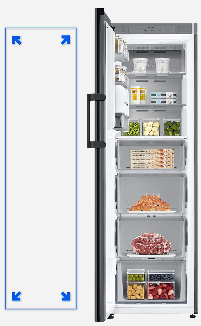 SpaceMax™ - technologia, która pozwoliła wygospodarować więcej miejsca wewnątrz urządzenia