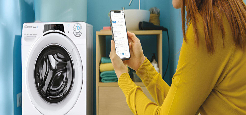 Pralka CANDY RapidO RO 4106DWMC7 1-S aplikacja zdalne sterowanie HON