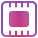 Ikona przedstawia gradientowy prostokąt w odcieniach fioletu i różu, bez dodatkowych elementów ani tekstu.