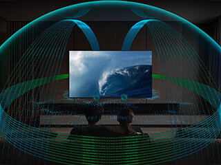 Dolby Atmos w telewizorze Samsung Neo QLED 4K QN80FA mini LED dostępny w sklepach Media Expert