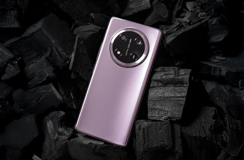 Smartfon HONOR Magic 7 Lite  smartfon na węglu drzewnym   