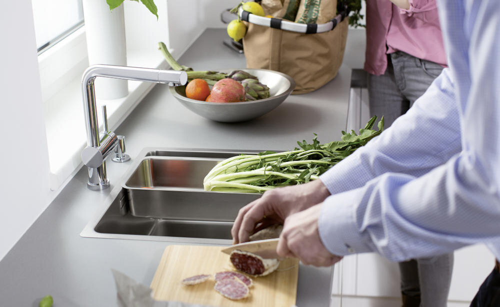 BLANCO funkcjonalność komora komfort użytkowanie zarysowania szok termiczny wysokie temperatury 