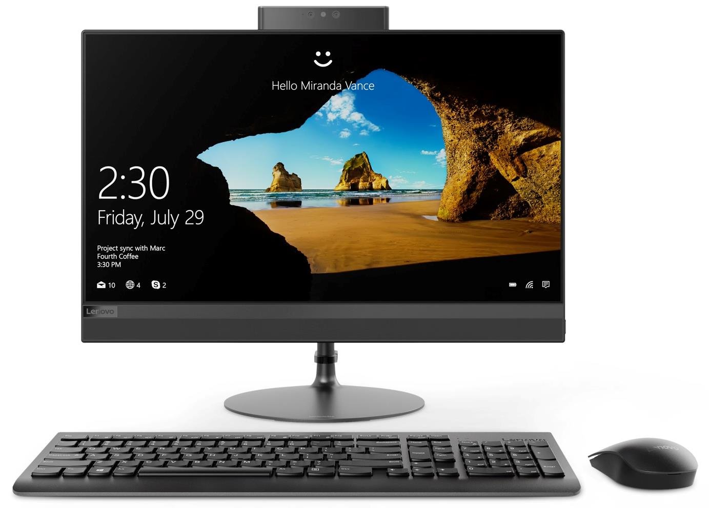 Komputer ALL IN ONE LENOVO IdeaCentre 520-22IKL - Komputer ALL IN ONE