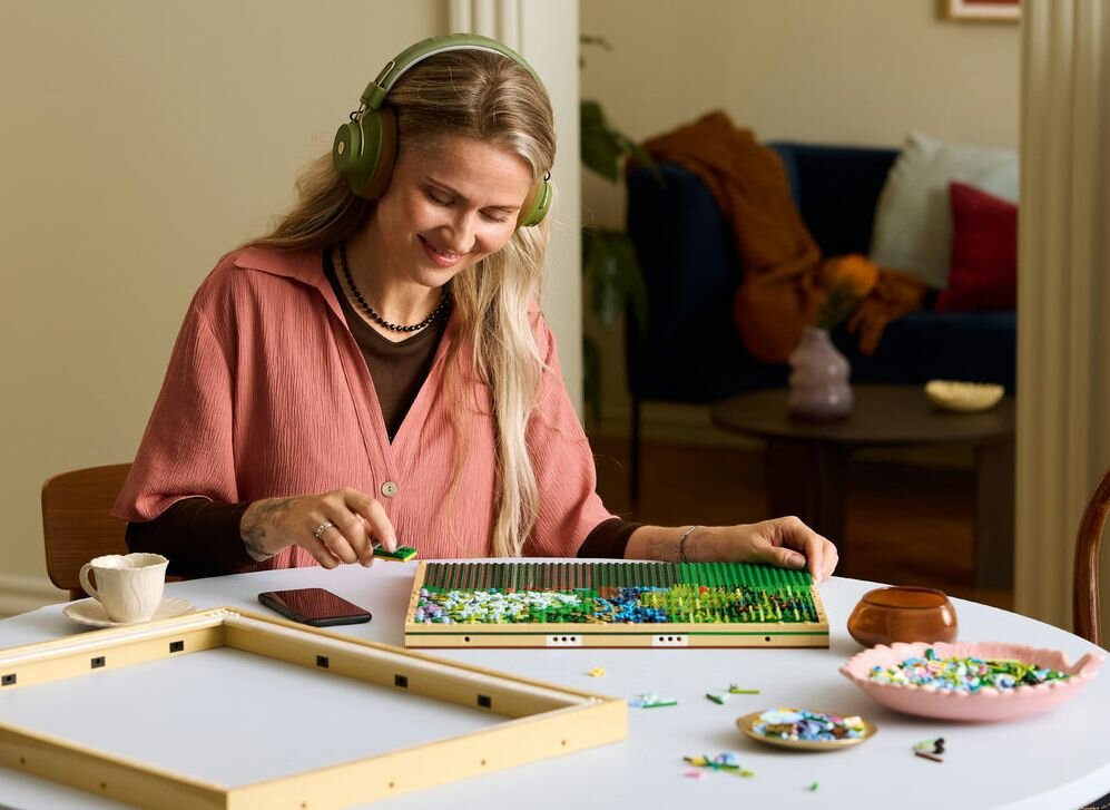 LEGO 31220 Art Claude Monet — Most nad stawem z liliami wodnymi dekoracja ścienna 51 cm mechanizm zawieszania