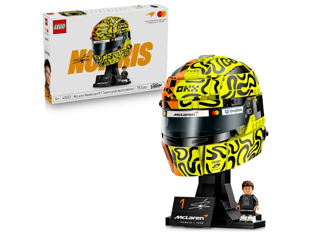 LEGO 43023 Kask Lando Norris McLaren Mastercard F1 Team
