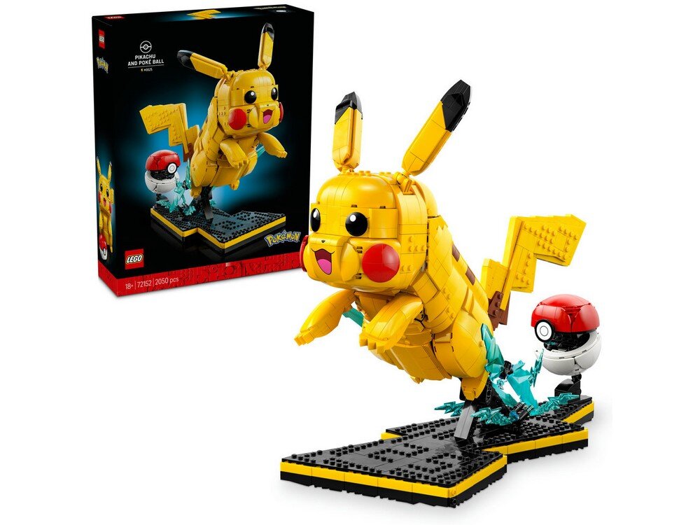 LEGO 72152 Pokémon Pikachu i Pokéball