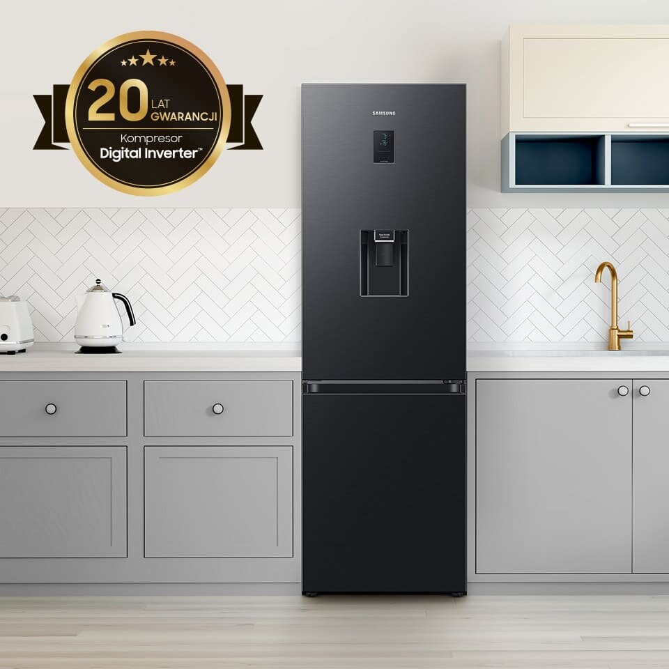 20 lat gwarancji na kompresor Digital Inverter - lodówka 20 lat gwarancji na kompresor Digital Inverter - lodówka RB34C652EBN