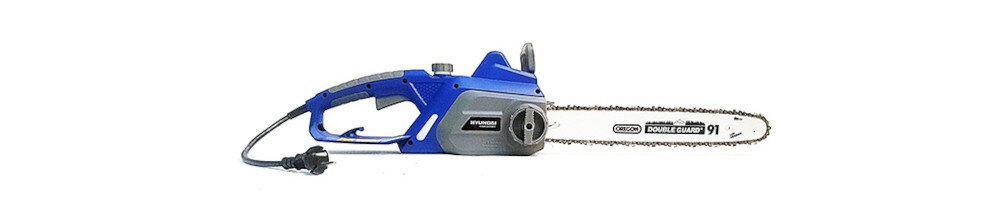 Piła elektryczna HYUNDAI HTRE2240 konstrukcja wytrzymałość odporność na uszkodzenia