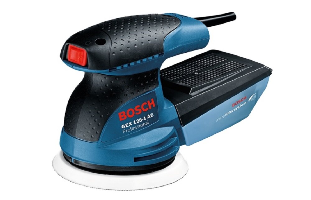 Szlifierka mimośrodowa BOSCH GEX 125 1 AE Najbardziej wytrzymała mocny silnik