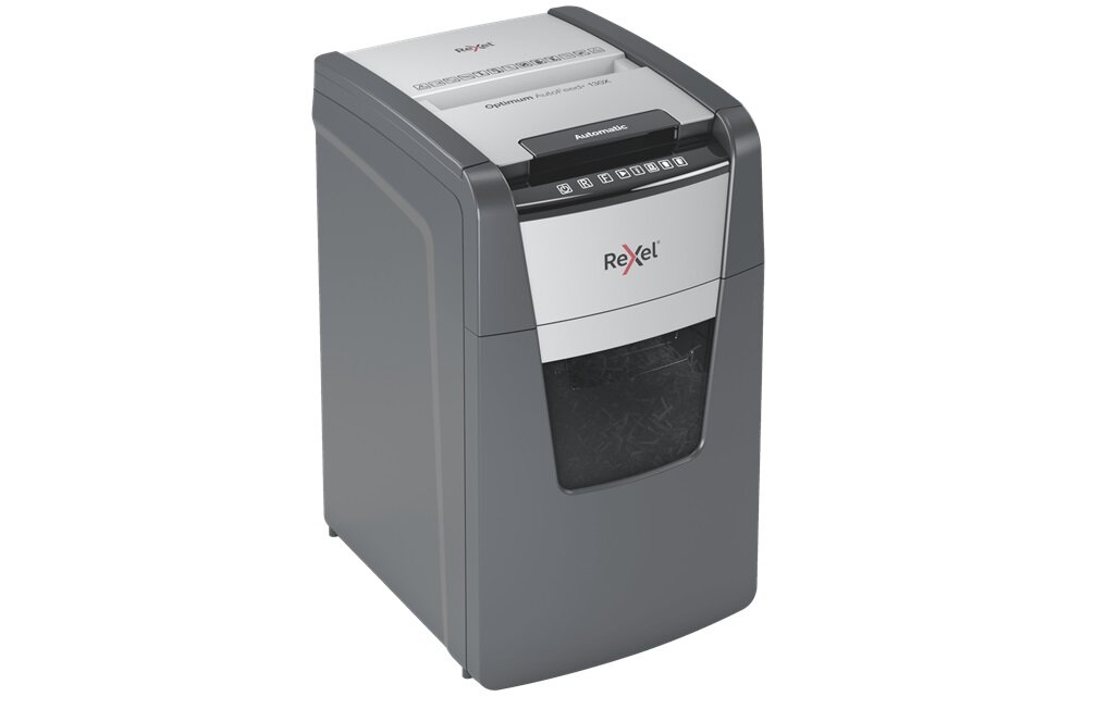 Niszczarka REXEL Optimum AutoFeed 130X - oszczędność czasu i energii niszczenie 100 kartek