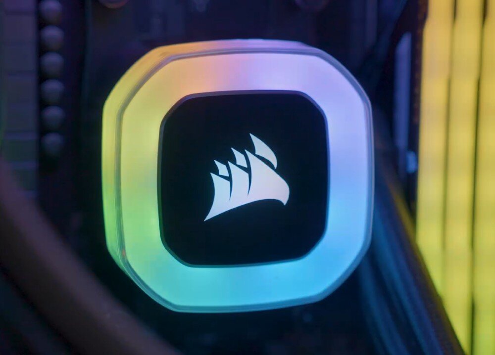 Chłodzenie wodne CORSAIR iCUE H150 RGB podświetlenie RGB efekty złącze podłączenie