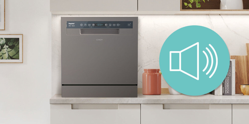 ZMYWARKA CANDY CP 8F9FFA RAPIDO Sygnał zakończenia zmywania informacja dźwięk wyjęcie naczynia