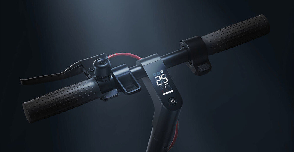 Hulajnoga elektryczna XIAOMI 3 Lite Czarny intuicyjny wyświetlacz pełen kontrast i widoczność