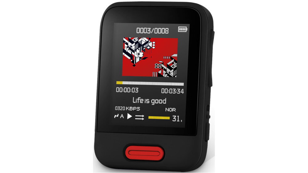 Odtwarzacz MP3 SENCOR SFP 7716 - dyktafon