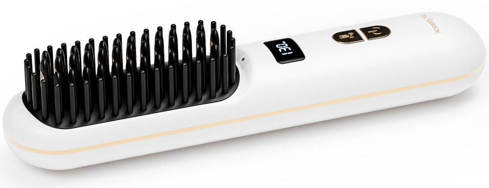 Szczotka prostująca BEAUTYME HSC950W bezprzewodowa idealna w podróż z ładowaniem USB-C