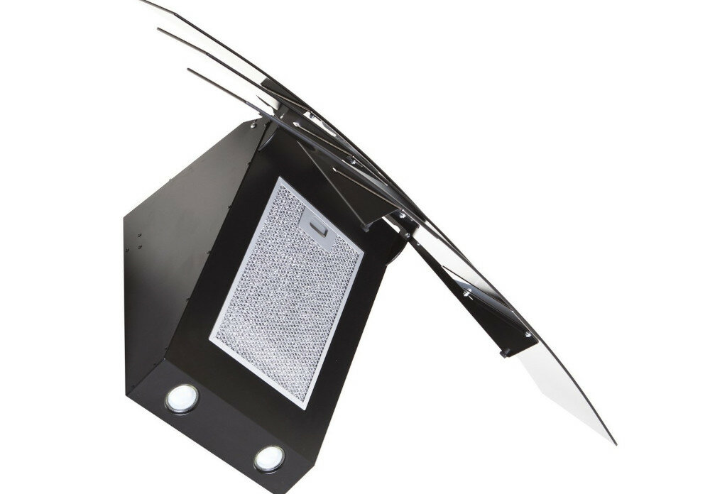 Okap GLOBALO Vintio 90.1 Czarny filtr