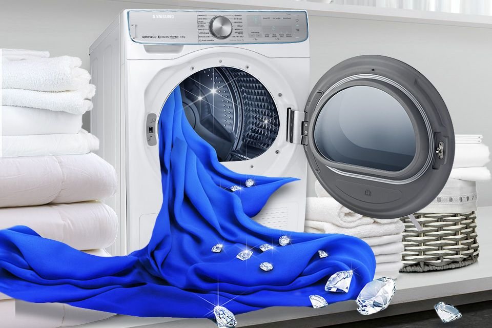 Samsung Delikatny dla tkanin. Bęben Swirl z podświetleniem Samsung Delikatny dla tkanin. Bęben Swirl z podświetleniem