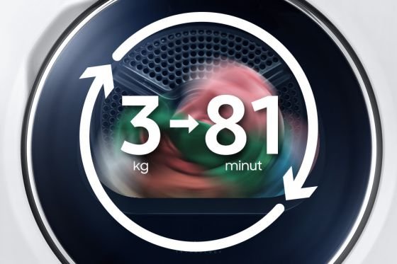 Samsung Suszenie w krótszym czasie. Program Super Szybki Samsung Suszenie w krótszym czasie. Program Super Szybki