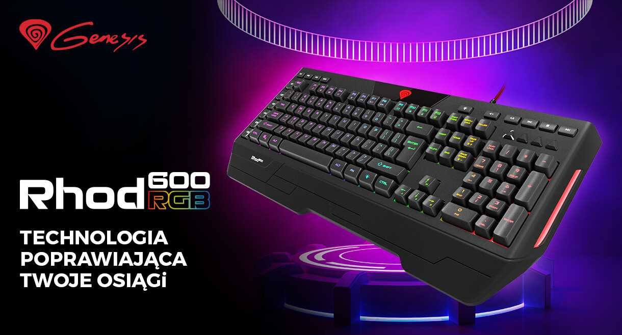 Klawiatura GENESIS Rhod 600 RGB - Klawiatura