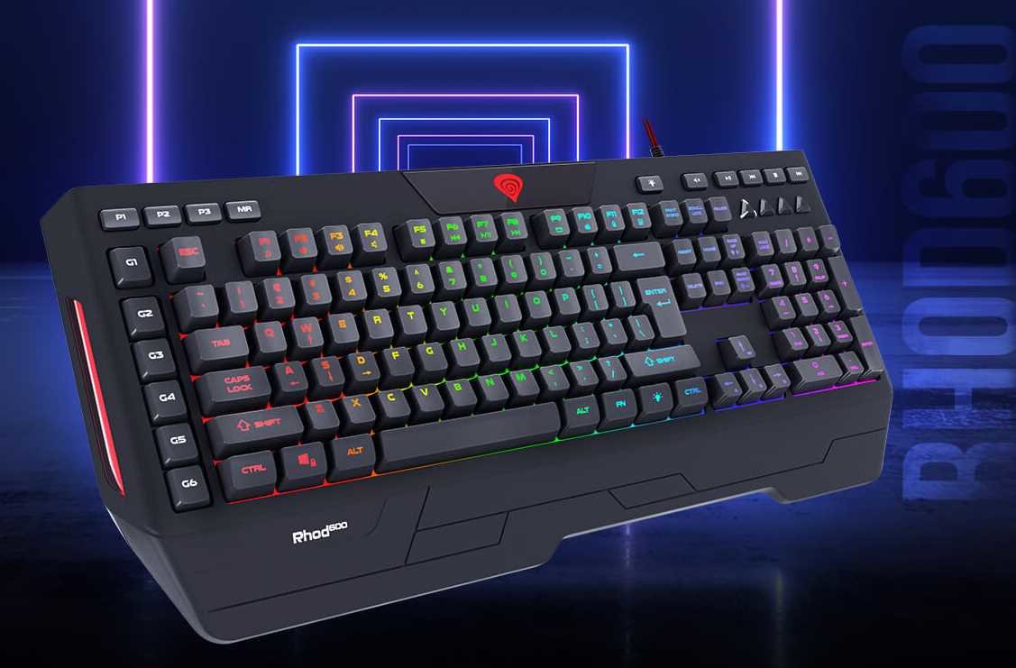 Klawiatura GENESIS Rhod 600 RGB - PRISMO