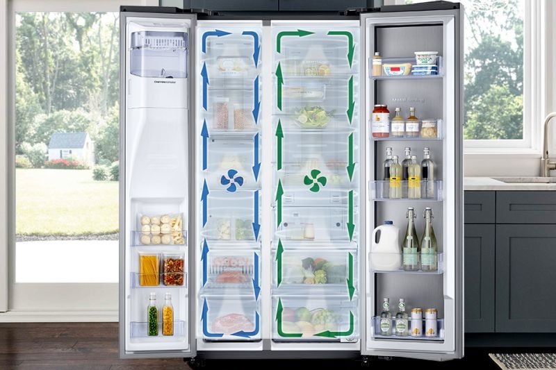 Samsung Dłuższa świeżość produktów. Twin Cooling Plus™