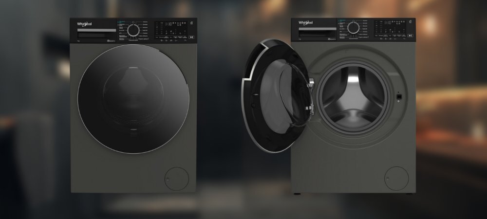 PRALKA WHIRLPOOL WAM 764GKBC PL wizualizacja pralka front otwarta wnętrze bęben bez załadunku Funkcjonalność na co dzień