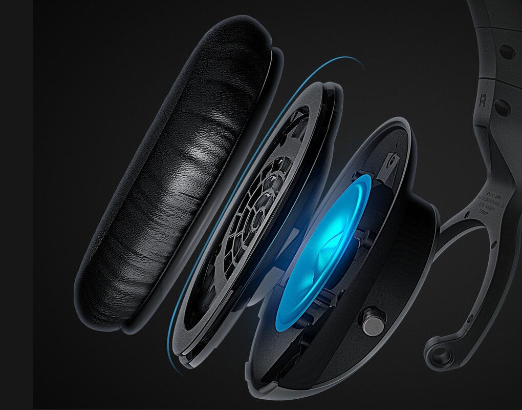 SŁUCHAWKI GAMING ROCCAT KHAN PRO przetworniki 10mm pasmo przenoszenia od 10 do 400000 Hz