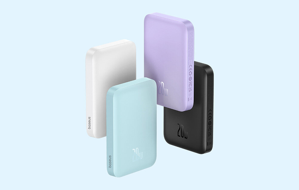 Powerbank BASEUS Magnetic Mini 6000mAh 20W Urządzenia moc ładowanie wymiary bateria pojemność bezpieczeństwo lekkość wygoda