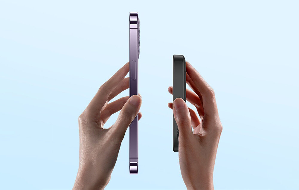 Powerbank BASEUS Magnetic Mini 6000mAh 20W poreczny praktyczny niska waga kompaktowy rozmiar