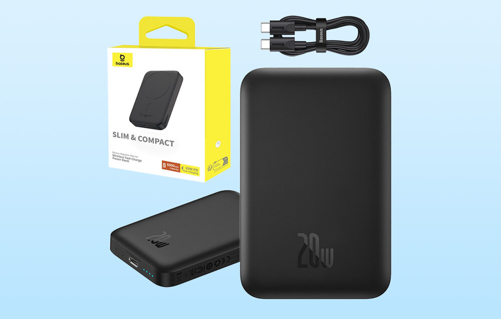 Powerbank BASEUS Magnetic Mini 6000mAh 20W
