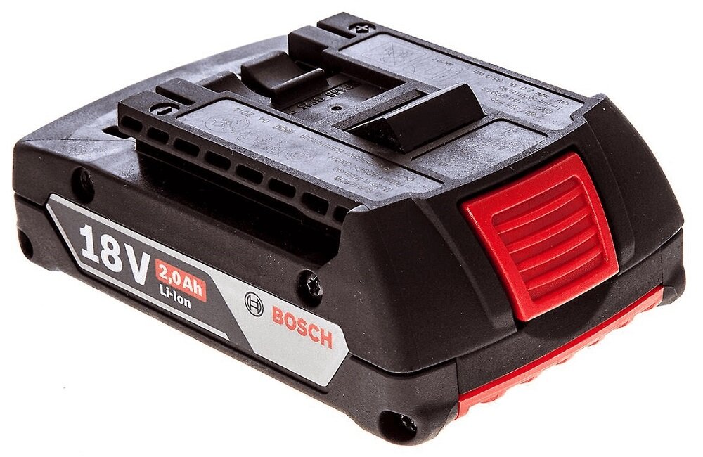 Akumulator BOSCH Professional GBA 18V 2 0 Ah Niska waga gwarantuje jeszcze wyższy komfort pracy Wysokiej jakości urządzenie