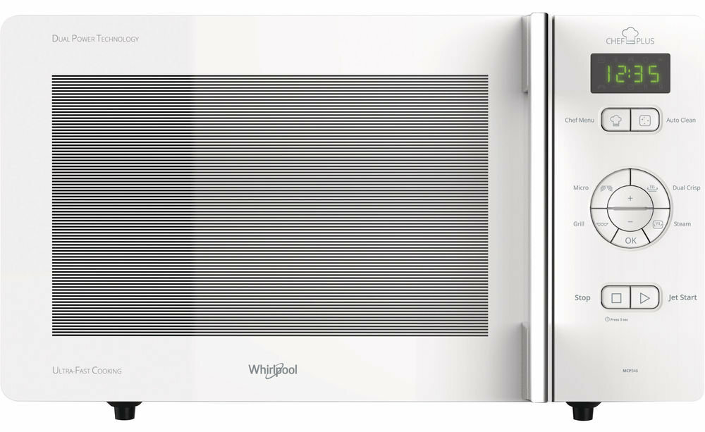 Kuchenka mikrofalowa WHIRLPOOL MCP346WH - Wygląd Ogólny