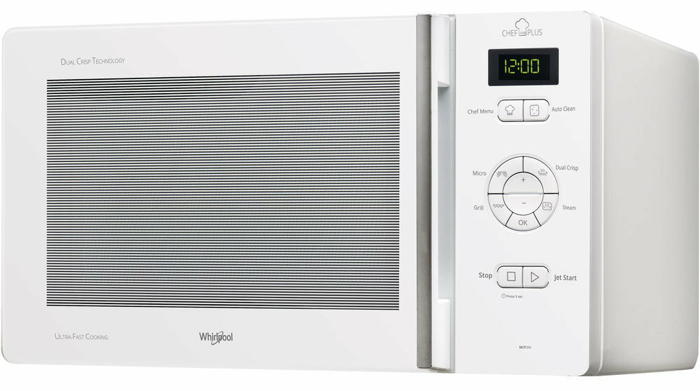 Kuchenka mikrofalowa WHIRLPOOL MCP346WH - Menu szefa kuchni