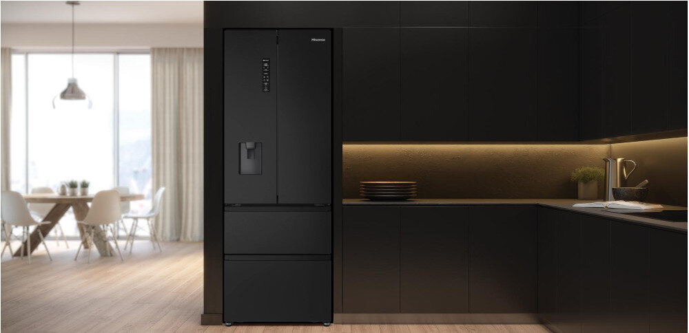 LODÓWKA HISENSE RF632N4AFE1 szuflada owoce warzywa FreshCrisper