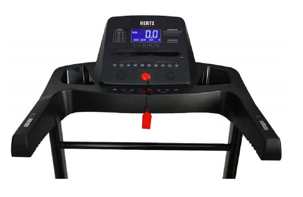 Bieżnia elektryczna HERTZ FITNESS Cerrus Zadbaj o zdrowie poprawiając kondycje Został wykonany z solidnych materiałów