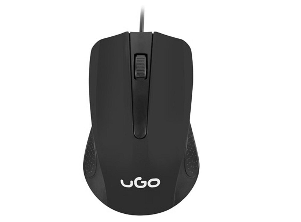 Mysz UGO UMY-1213 Czarny - wygląd ogólny ergonomiczne kształty wygodna praca
