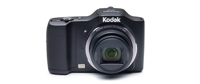 Aparat KODAK FZ152 Czarny widok ogólny front
