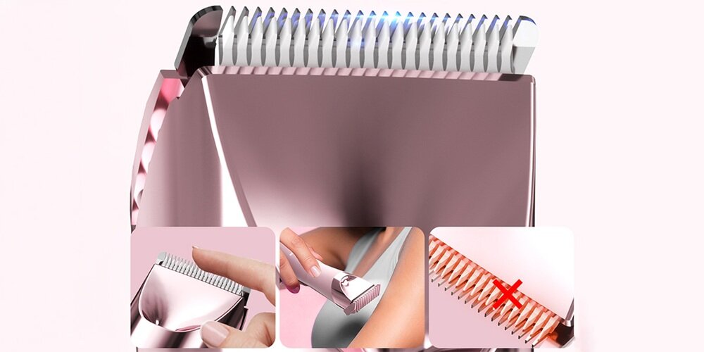 Golarka ENCHEN A4 Hair Removal ceramiczne ostrza, łagodne dla skóry, specjalna konstrukcja, golenie na gładko