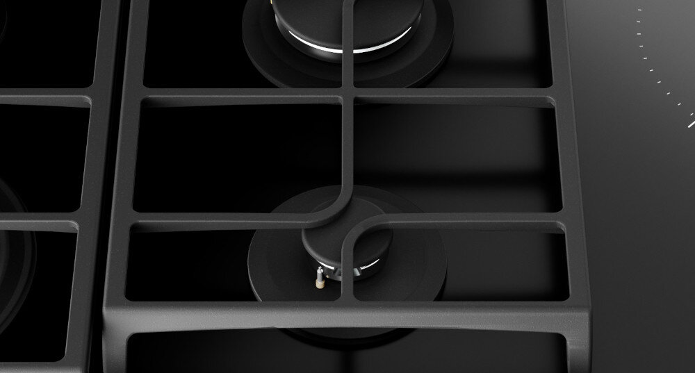 TEKA JZC 96342 BBC BK zabezpieczenie przeciwwypływowe gaz urządzenie płomień pokrętło palnik