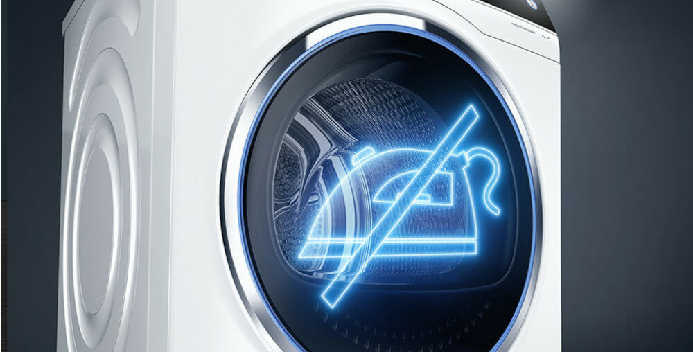 Suszarka SIEMENS WT7HY781PL mniej zagnieceń