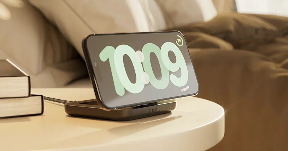 magnetyczne ładowanie Qi2 15W iPhone Android noc