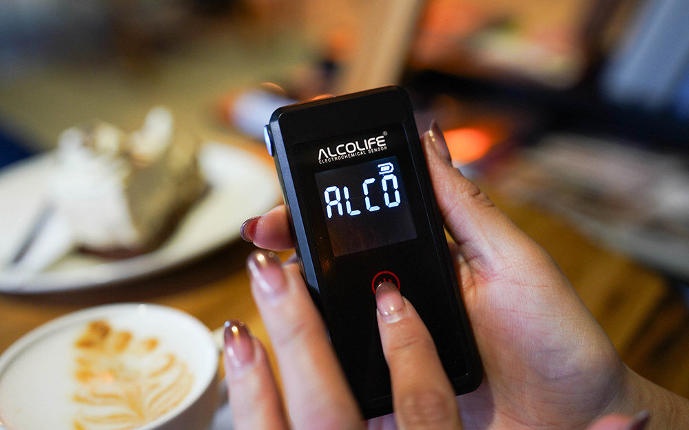 Alkomat ALCOLIFE F2 Classic Czytelny wyświetlacz Łatwość użytkowania wynik wyraźnie widoczne